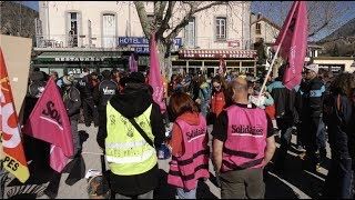 Ski resort seasonal workers are on strike.