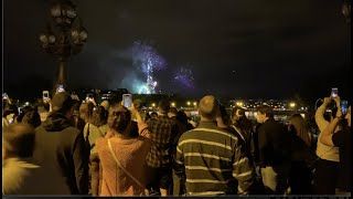Feu d'artifice : très forte affluence sur les ponts 