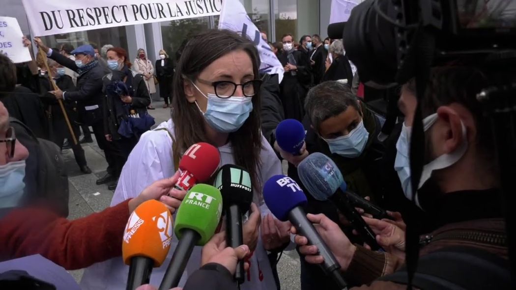 Magistrates protest against Eric Dupond-Moretti