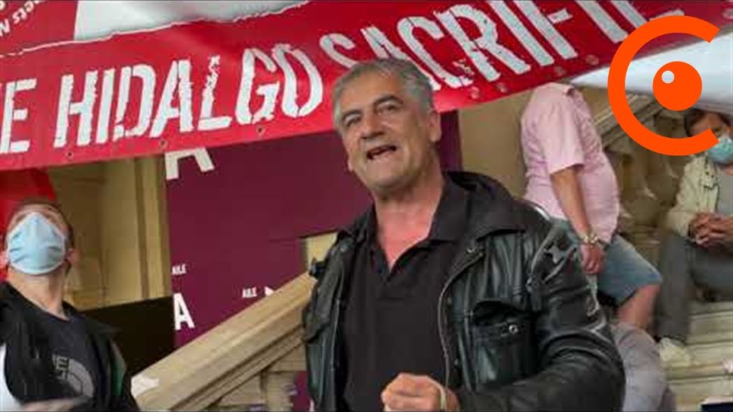 Les éboueurs envahissent la mairie du 13ème 