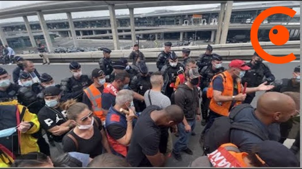 Terminal 2E strike over wage cuts