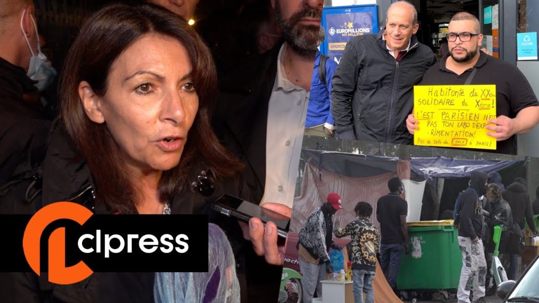 Crack: Anne Hidalgo à la rencontre des crackers et des riverains