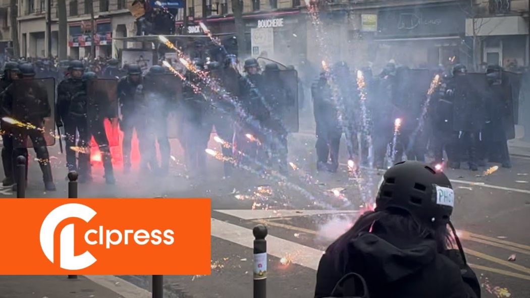 Retraites : manifestation sous tensions, violents incidents