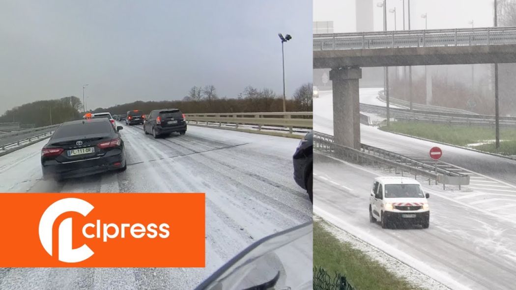 Snowfalls in Île-de-France: traffic disrupted