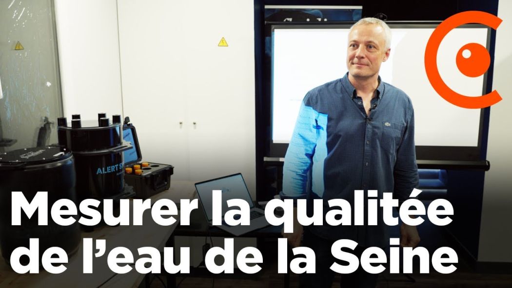 Conférence de presse Fluidion sur la qualitée de l'eau de la Seine