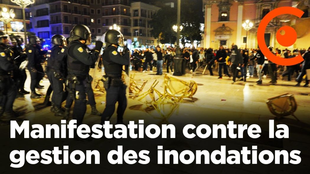 Protest against flood management: violent clashes and significant mobilization