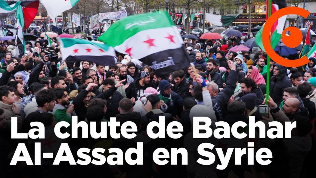 The fall of Bashar Al-Assad in Syria celebrated in Paris