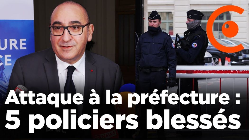 Policiers attaqués à la prefecture : point presse du préfet Laurent Nunez