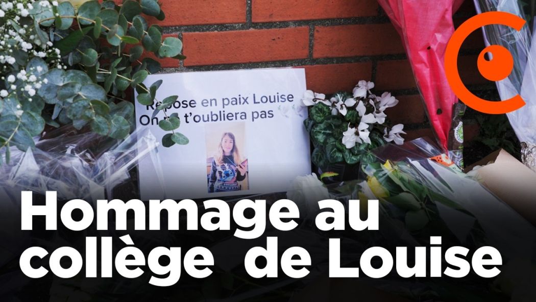 Louise's murder: tribute from her classmates at school