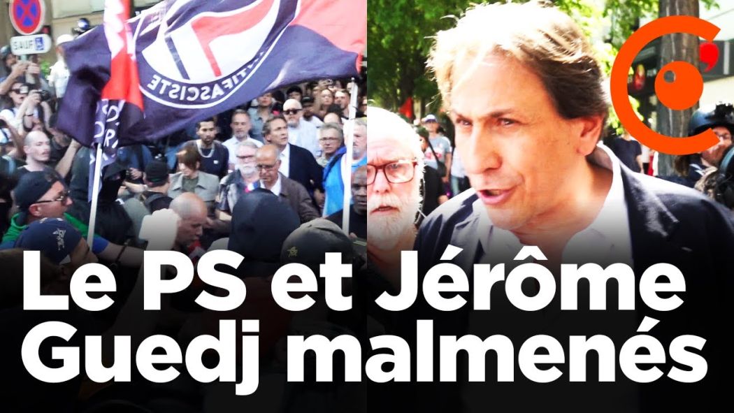 May 1st demonstration: the Socialist Party and Jérôme Guedj roughed up.