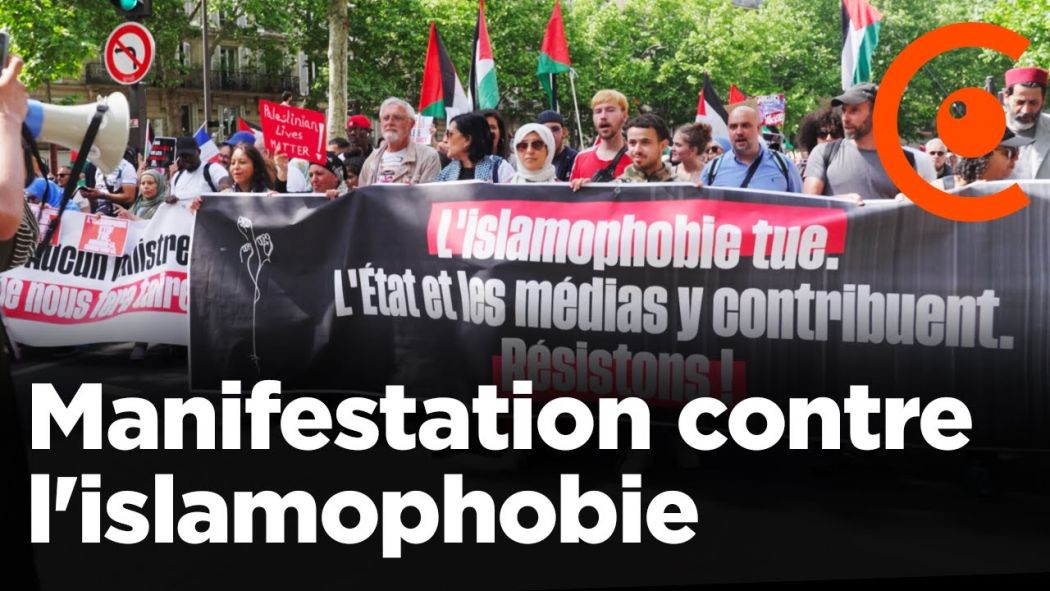 Manifestation contre l'islamophobie après le meurtre d’Aboubakar Cissé