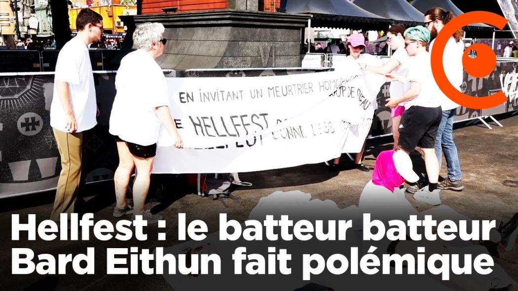 Hellfest: drummer Bard Eithun causes controversy.