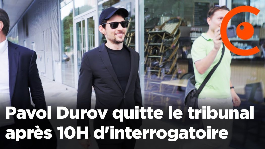 Le fondateur de Telegram, Pavol Durov, quitte le tribunal après 10H d'interrogatoire