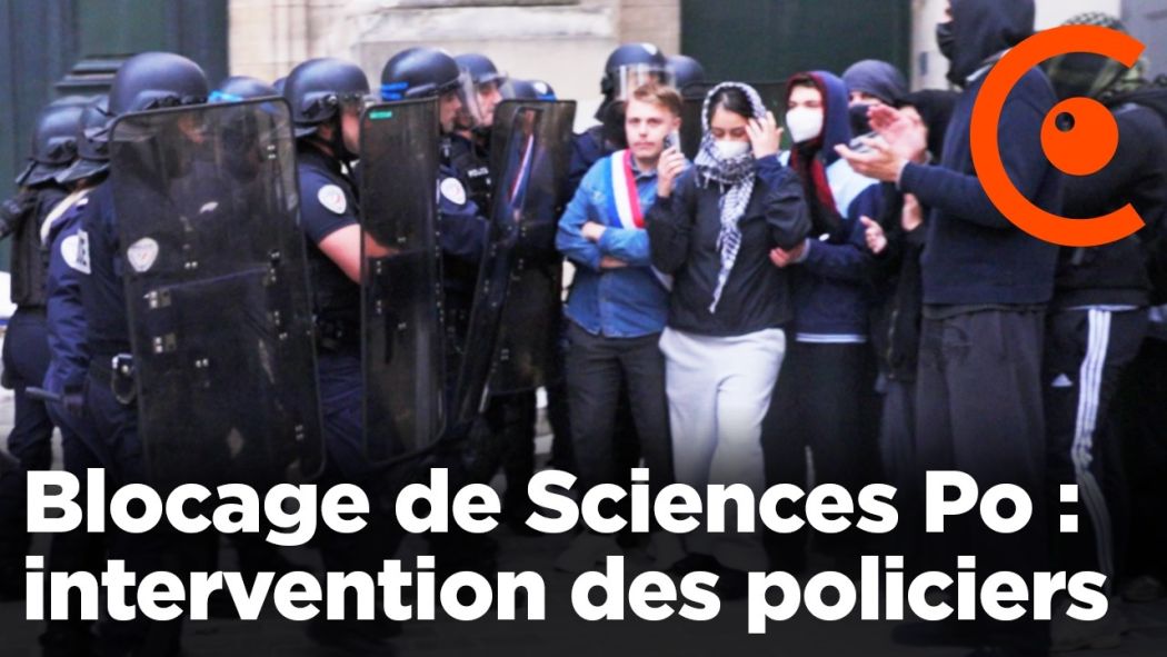 Blocage de Sciences Po : intervention des policiers