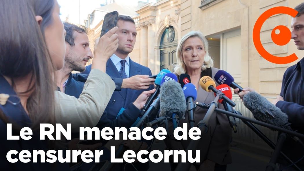 The RN threatens to censor Lecornu after his meeting with the Prime Minister at Matignon.