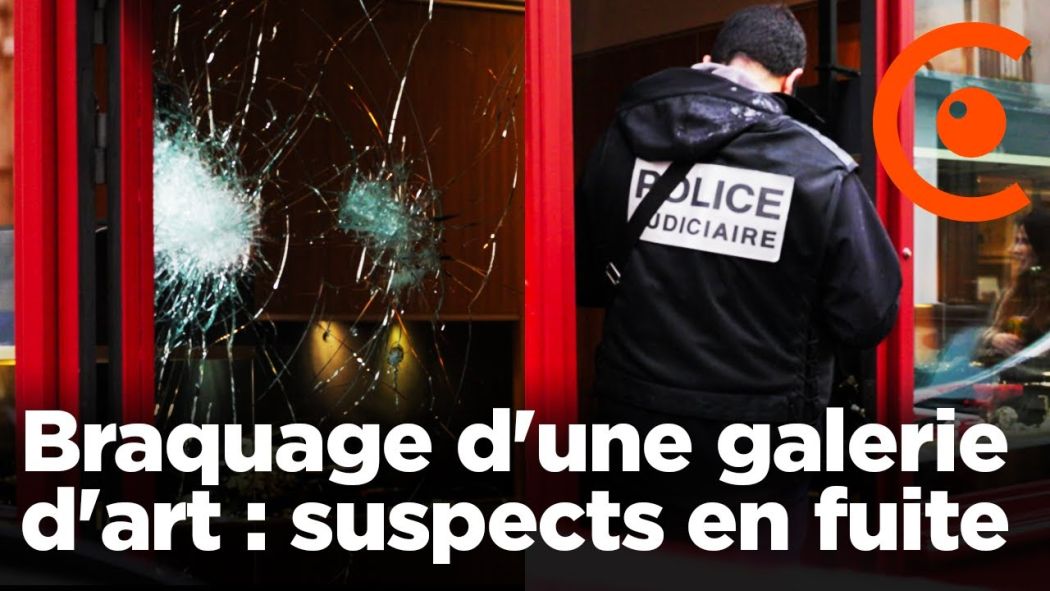 Braquage d'une galerie d'art à Paris : plusieurs suspects en fuite