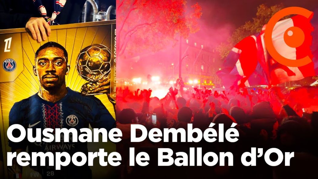 Ousmane Dembélé remporte le Ballon d’Or 2025