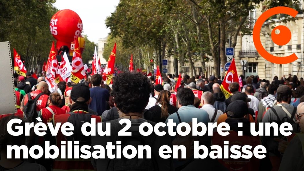 Interunion demonstration in Paris