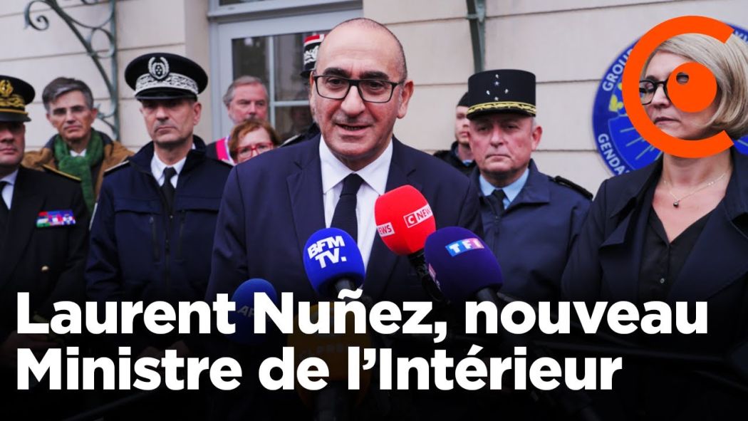 First official visit of Laurent Nuñez, the new Minister of the Interior