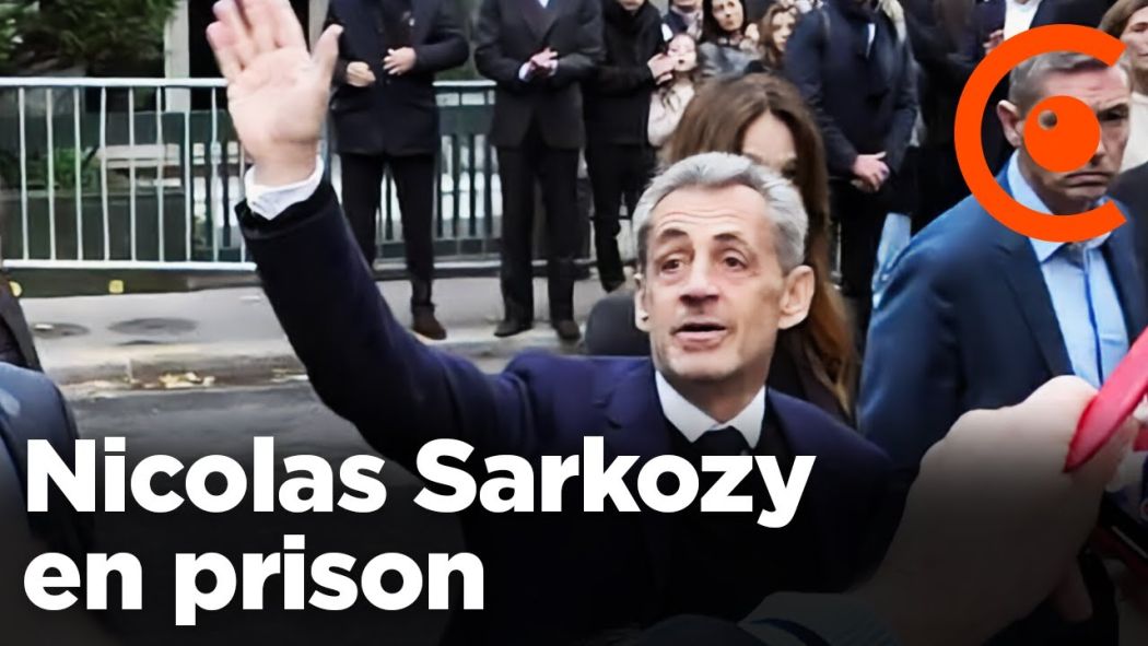 Nicolas Sarkozy se rend à la prison de la Santé