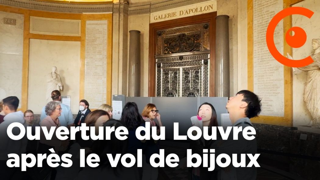 Louvre : le musée rouvre 3 jours après le braquage du siècle des bijoux en pleine journée