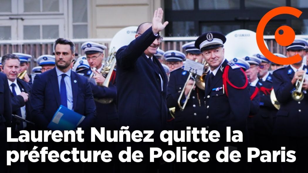 Laurent Nuñez quitte la préfecture de police : cérémonie d'installation de Patrice Faure