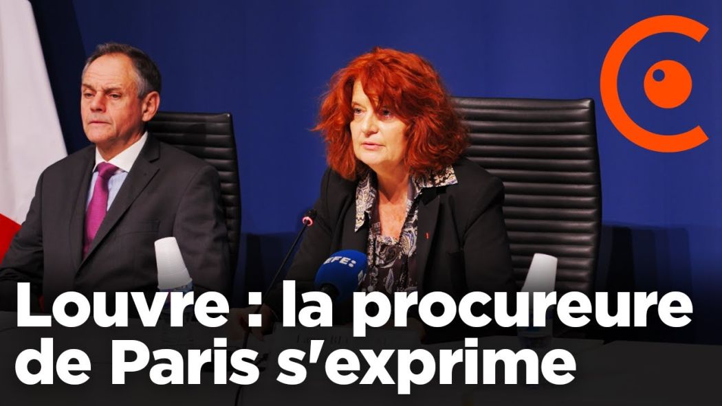 Braquage du Louvre : conférence de presse de la procureure de Paris suite au cambriolage du Musée