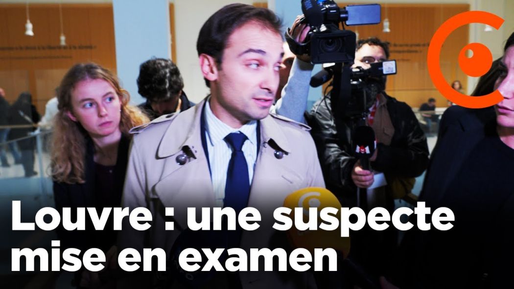 Braquage au Louvre :  une suspecte de 38 ans mise en examen
