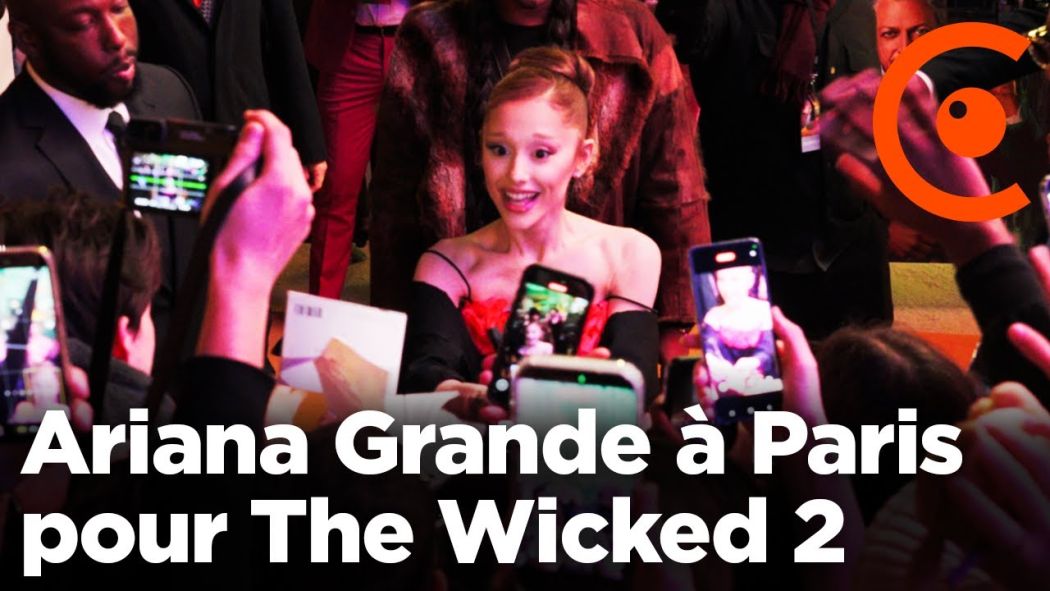 Ariana Grande à Paris pour The Wicked 2