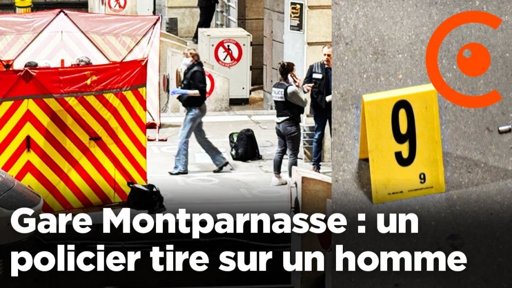 Gare Montparnasse : un policier tire sur un homme armé