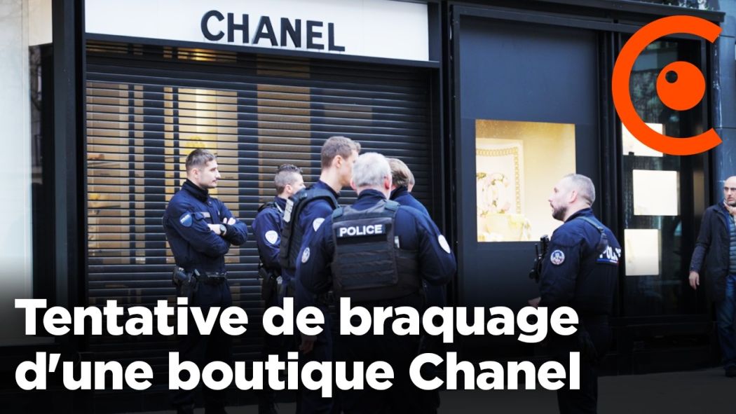 Tentative de braquage d'une boutique Chanel