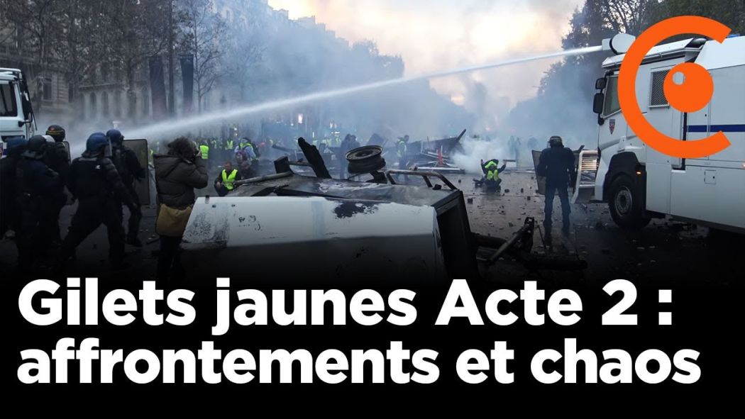 Yellow vests Act 2: clashes and chaos on the Champs-Elysées
