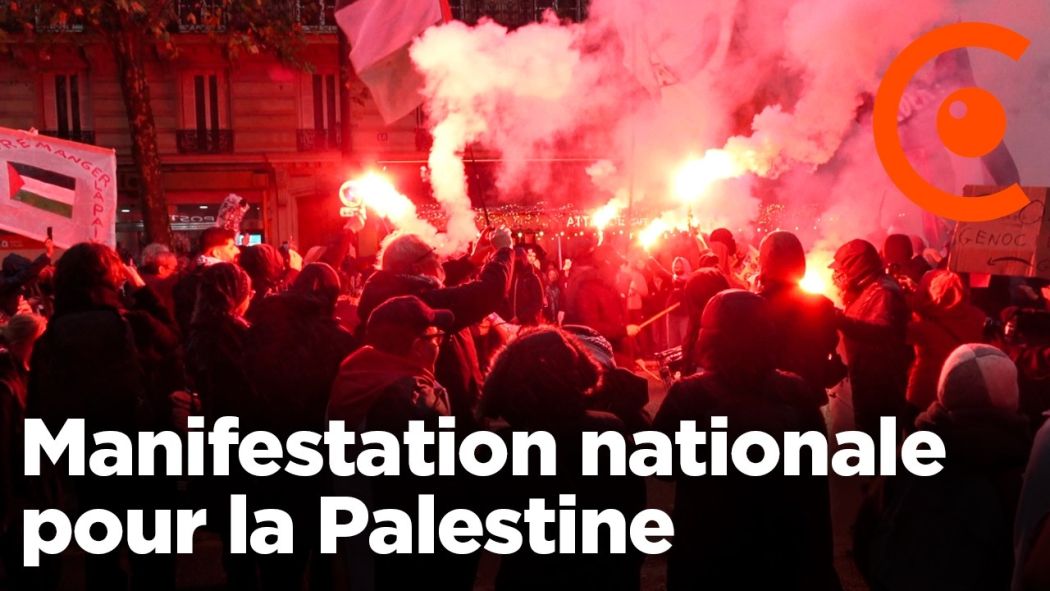 Manifestation nationale pour la Palestine à Paris