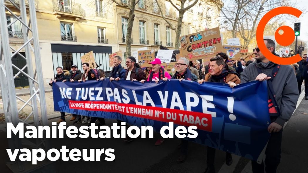 Vapers' demonstration