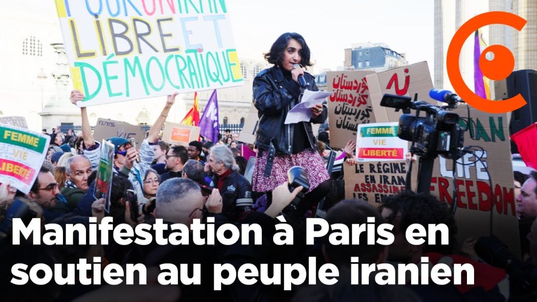 Manifestation en soutien au peuple iranien