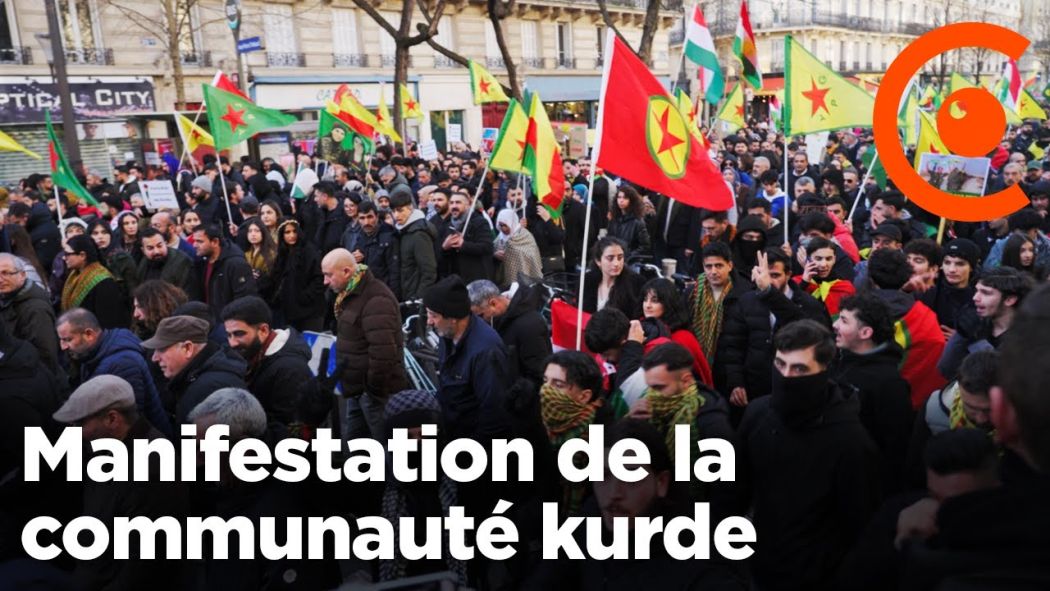 Kurdish community demonstration for Rojava
