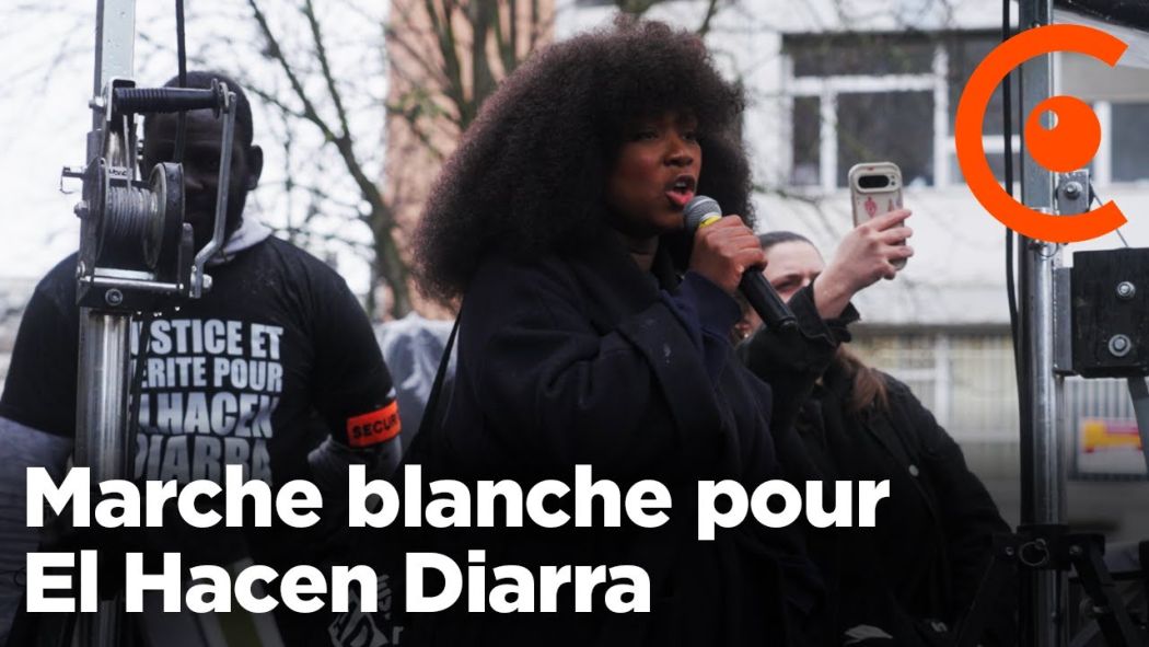 Marche blanche hommage à El Hacen Diarra et contre les violences policières 