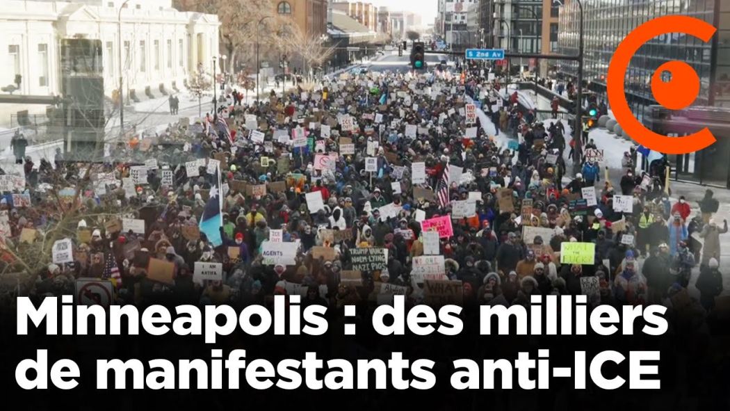 Minneapolis: thousands of anti-ICE protesters after the death of Alex Pretti