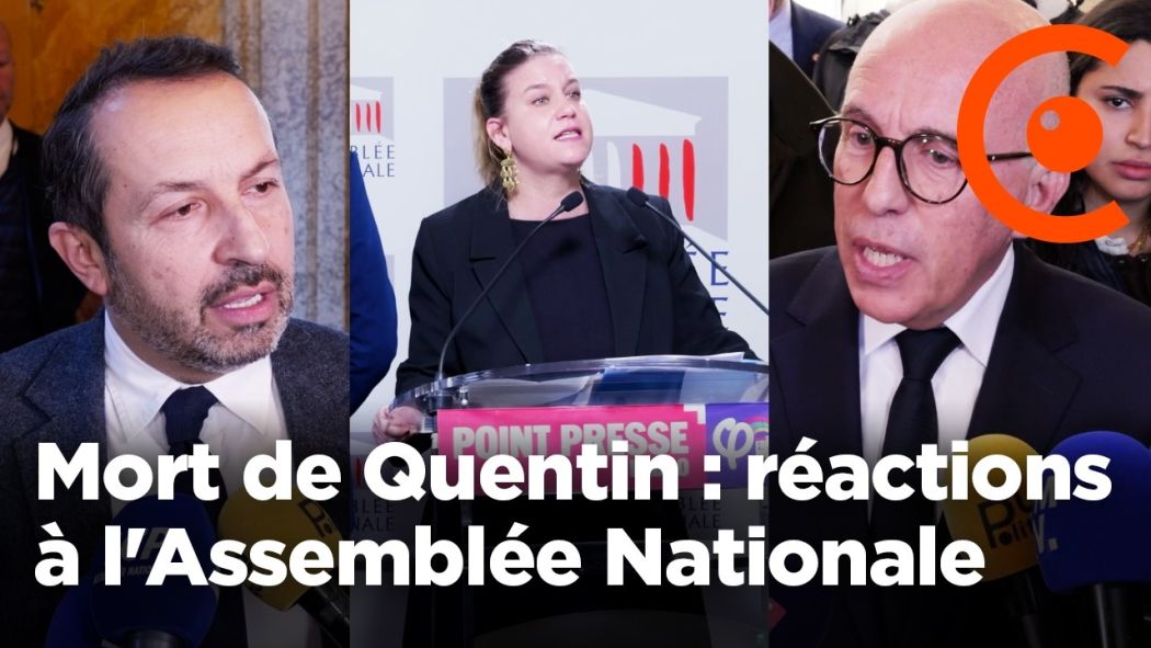 Mort de Quentin : réactions à l'Assemblée Nationale