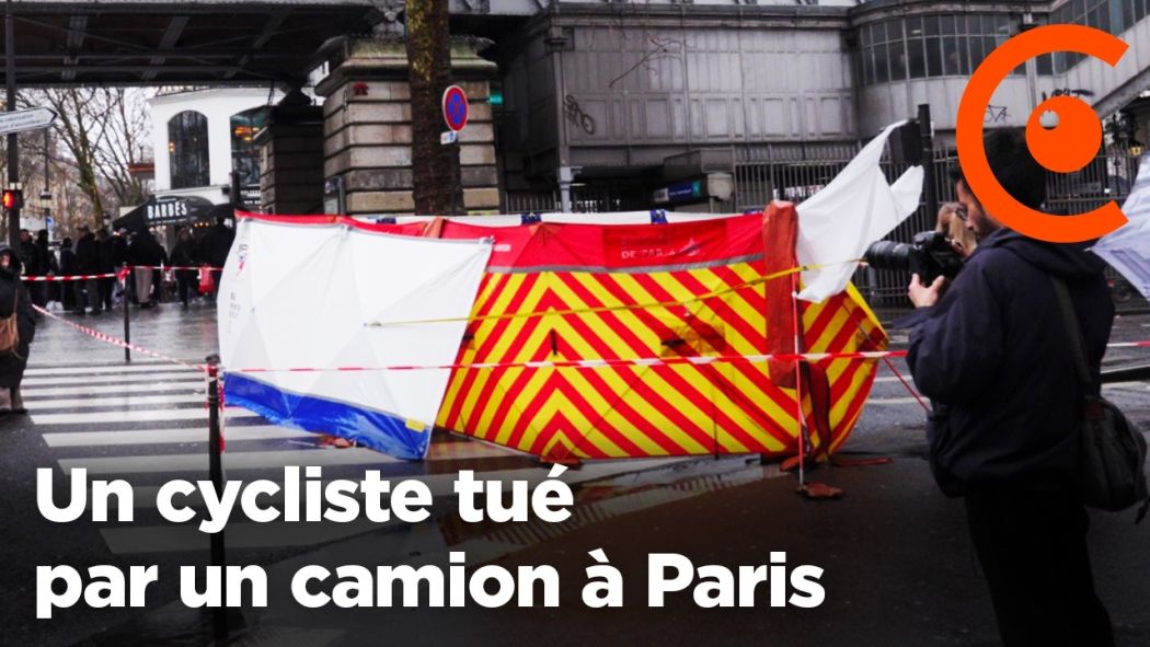 Un cycliste tué  par un camion à Paris