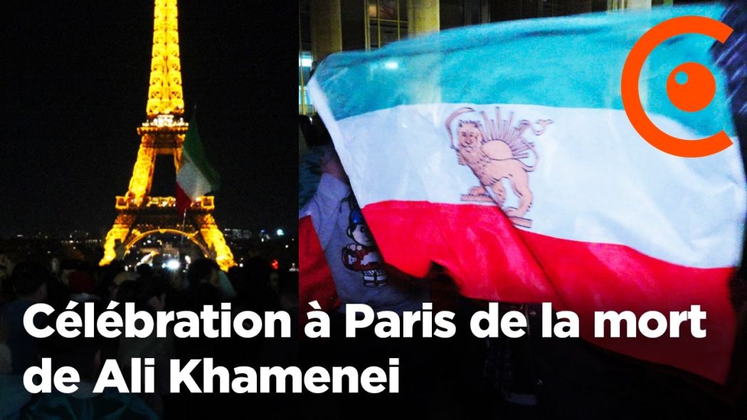 Iran: Celebration in Paris of the death of Ali Khamenei
