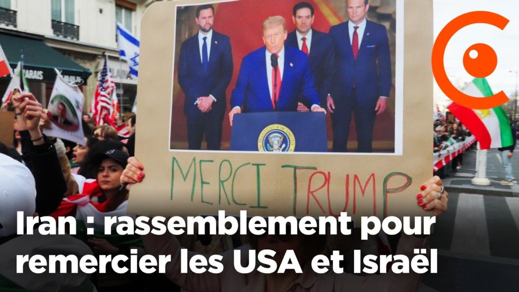 Iran : rassemblement pour remercier les USA et Israël