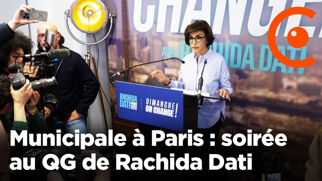 Municipales : Rachida Dati arrive 2e au premier tour des élections municipales à Paris : réactions à son QG