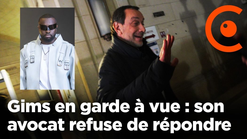Gims en garde à vue : son avocat refuse de répondre aux journaliste