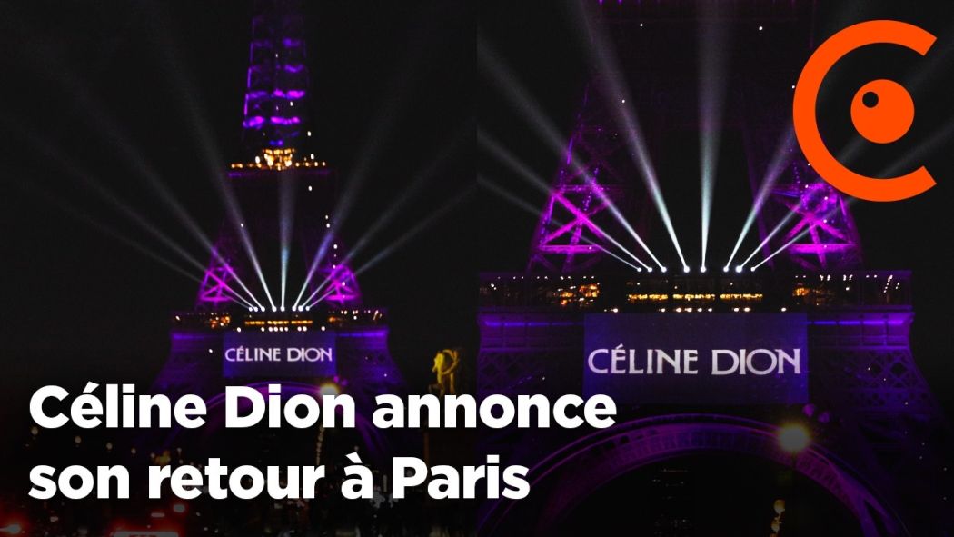 Céline Dion annonce retour à Paris avec un show sur la Tour Eiffel