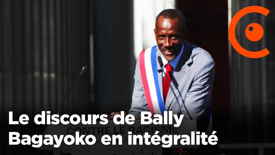 Demonstration against racism in Saint-Denis