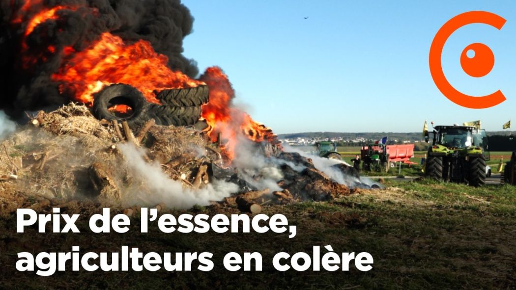 Prix de l’essence : manifestation des agriculteurs en Yvelines 