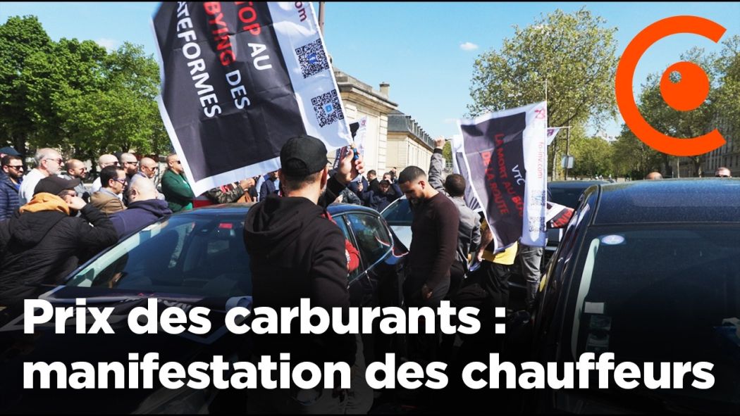 Fuel prices: demonstration by VTC drivers