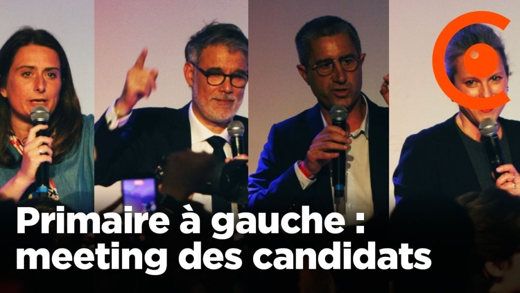 Primaire à gauche : meeting des candidats et du "Front Populaire 2027"