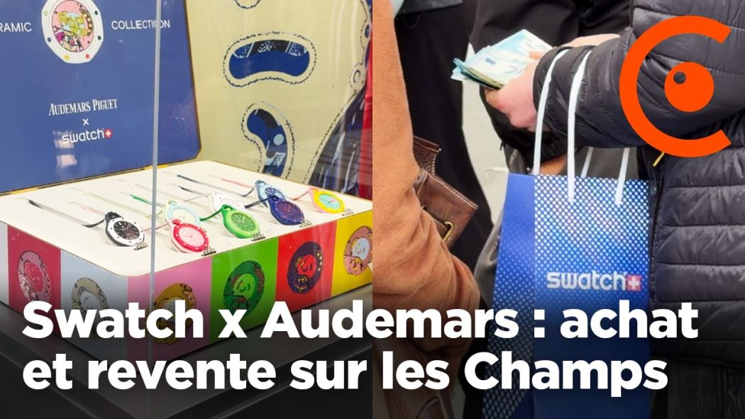 Swatch x Audemars : achat et revente sur les Champs Élysées